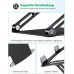 Glangeh Laptop Ständer Aluminium Robust, Belüfteter Ergonomisch Laptop Stand mit Höhenverstellbarer, Wärmeableitung Laptopständer Kompatibel mit MacBook Pro Air, Alle 10-16" Laptops