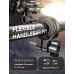  Glangeh Bike Phone Holder, [Upgraded Reinforced Clamp] Motorbike Phone Mount with Secure Lock, Universal 360° Rotatable Bike Phone Mount Compatible with iPhone 16 Pro Max/15/S25 Ultra, 4.7-6.9’’ Phone
