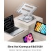 Glangeh 360° Drehbarer Laptop Ständer Höhenverstellbar, Ergonomisch Laptop Halterung Schreibtisch Robuster mit Zweifachstütze, Verstellbarer Notebook Ständer kompatibel mit MacBook Air Pro, bis 16 Zoll