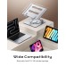 Glangeh Laptop Stand [360° Flexible Rotating], Dual-Bar Support & Height Adjustable Laptop Riser Stand for Desk, Ergonomic Foldable Computer Stands Holder Compatible with MacBook Air Pro (10-16")