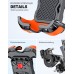 Glangeh Handyhalterung Fahrrad, [Sicheres Schloss] 360° Drehbar Universal Handyhalterung Motorrad, Vollständiger Schutz Handyhalter Fahrrad Organisation für MTB, Kinderwagen, für 4,7-6,8 Smartphone