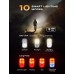 Glangeh 500LM Clip On Torch with Spot & Flood, 10 Mode Hands-Free Mini EDC Flashlight, Extended Runtime & IP65 Waterproof, Rechargeable Running Lights for Runners/Dog Walking/Hiking/Working/Camping [Energy Class F]